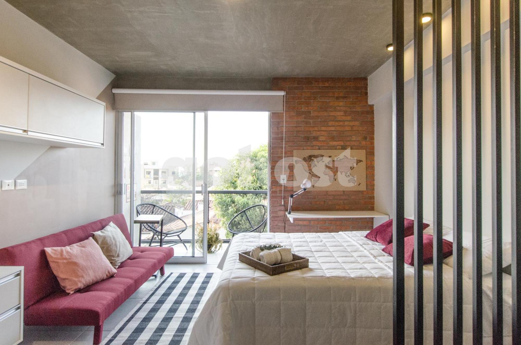 Chic Loft With Balcony In Las Mercedes Asuncion Extérieur photo