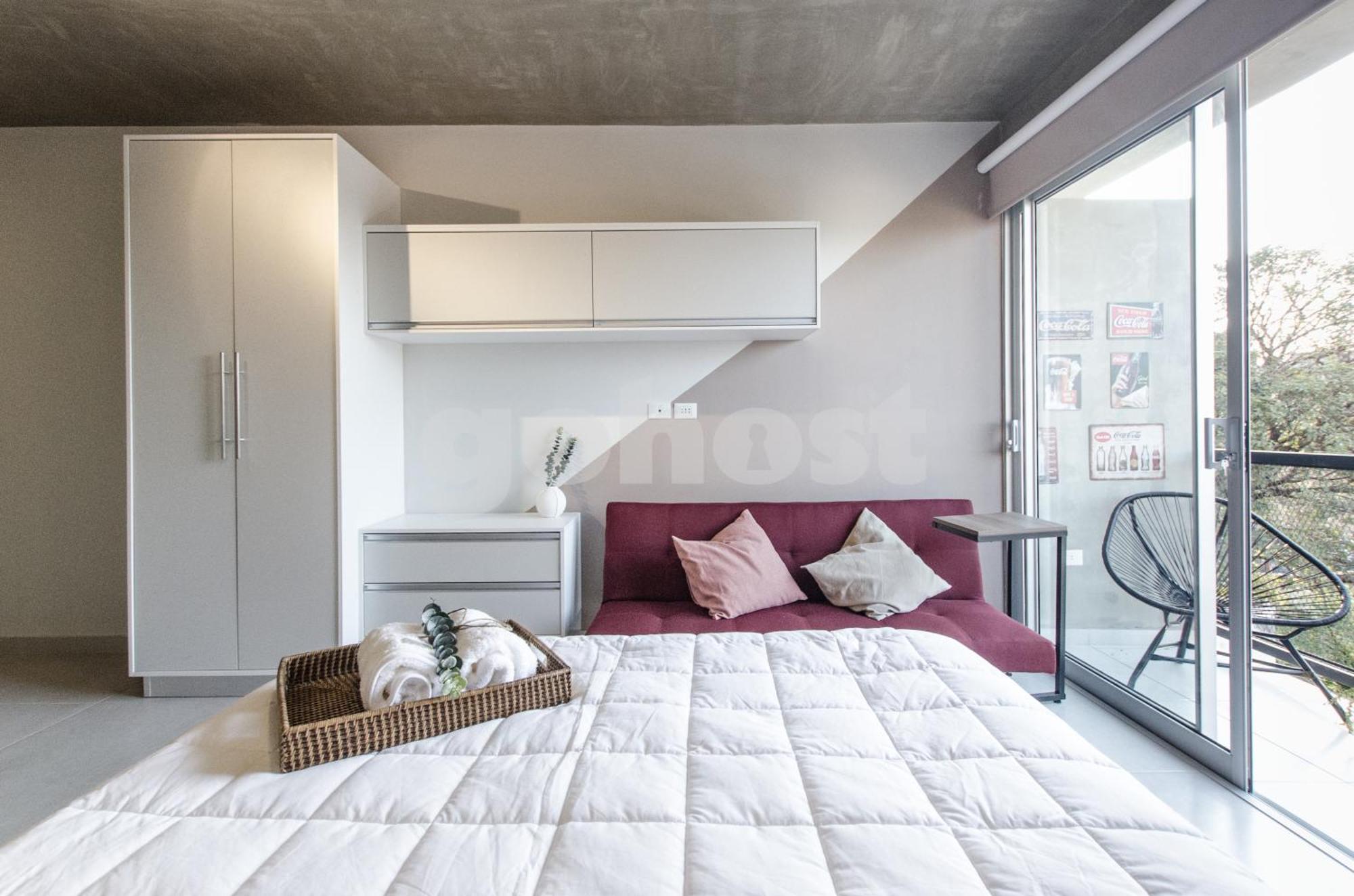 Chic Loft With Balcony In Las Mercedes Asuncion Extérieur photo
